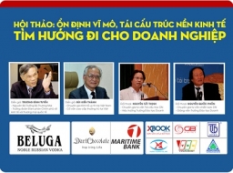 VINAMOST đồng tài trợ hội thảo “Ổn định vĩ mô, Tái cấu trúc nền kinh tế - Tìm hướng đi cho doanh nghiệp”